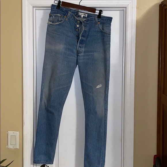 Redone\ Levi’s Ass Rip high rise re/done - Picture 5 of 13